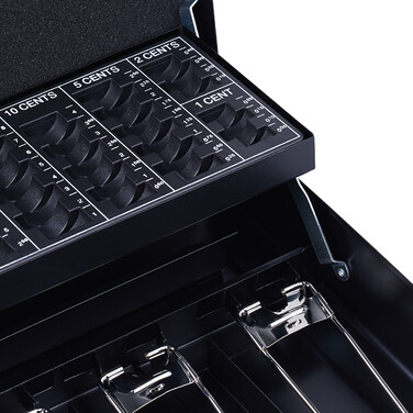 Relaxdays Money Box Combination Lock Euro