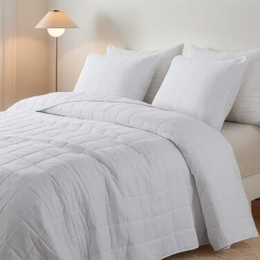 Набір постільної білизни ROARINGWILD California King, зелений оливковий, з 2 наволочками, 299.7 x 269.2 см