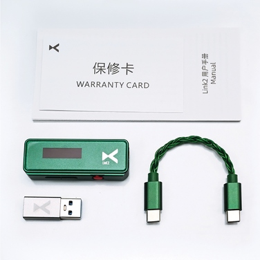 Портативний USB-C ЦАП/підсилювач XDuoo Link2 Max (550мВт, DSD256, PCM768кГц) — Сірий