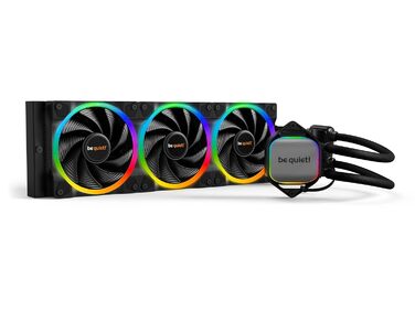 Система водяного охолодження be quiet! Pure Loop 2 FX 360mm з 3 вентиляторами 120mm PWM та RGB підсвічуванням