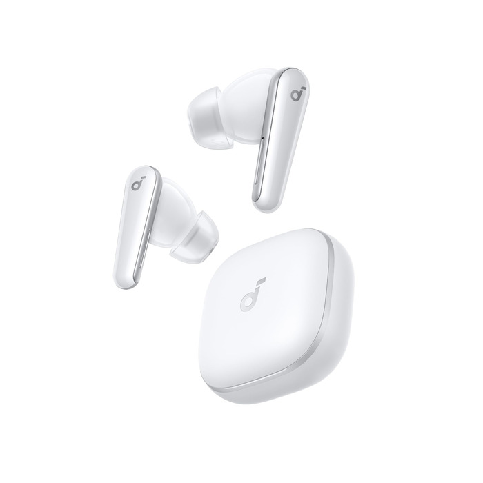 Soundcore Liberty 5 - бездротові навушники з активним шумозаглушенням (ANC), білі