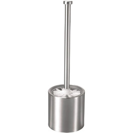 Набір для туалету Axentia з нержавіючої сталі - щітка, тримач та запасна щітка, дизайн, без свердління, 10 x 10 x 36 см