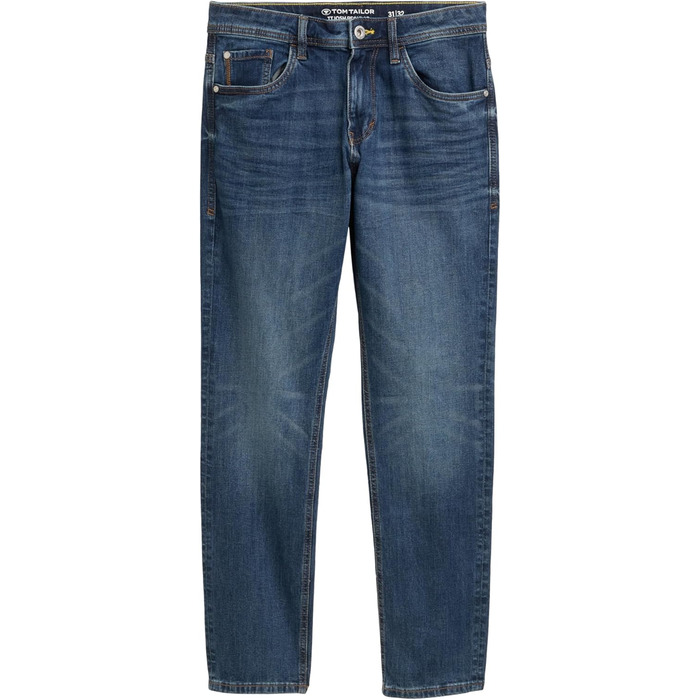 Джинси чоловічі TOM TAILOR TTJOSH Regular Slim з еластаном, Mid Stone Wash, 32W/32L