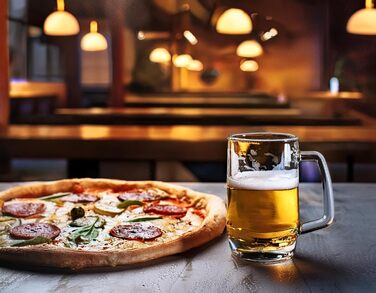 Набір склянок для пива Krosno Glasmark, 6 шт., 300 мл (0,3 л)