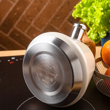 Класичний сталевий чайник Klausberg, 2,5 л, бежевий