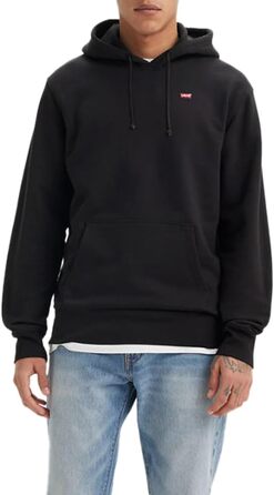 Чоловічий худі-світшот Levi's, розмір XL, колір Mineral Black