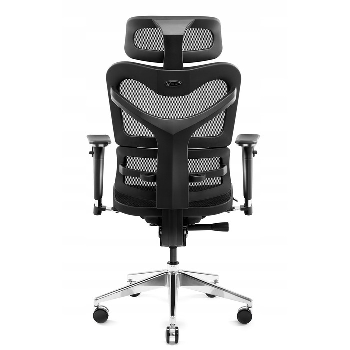 Ігрове крісло Diablo Chairs V-Commander, тканина, чорне