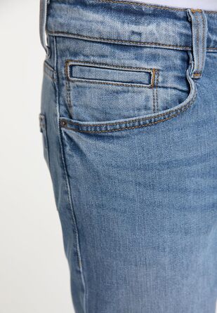 Джинси чоловічі MUSTANG Oregon Bootcut, стрейч, деним, сині/чорні, розміри 30-44