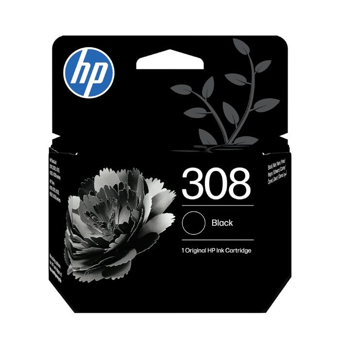 Оригінальний чорний картридж HP 308 (нова версія) для принтера