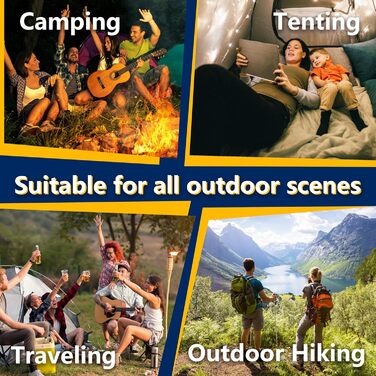 Каремат самонадувний Hioutdoor 10 см для кемпінгу, трекінгу та відпочинку на природі. Легкий, з насосом-помпою та подушкою. Сірий.