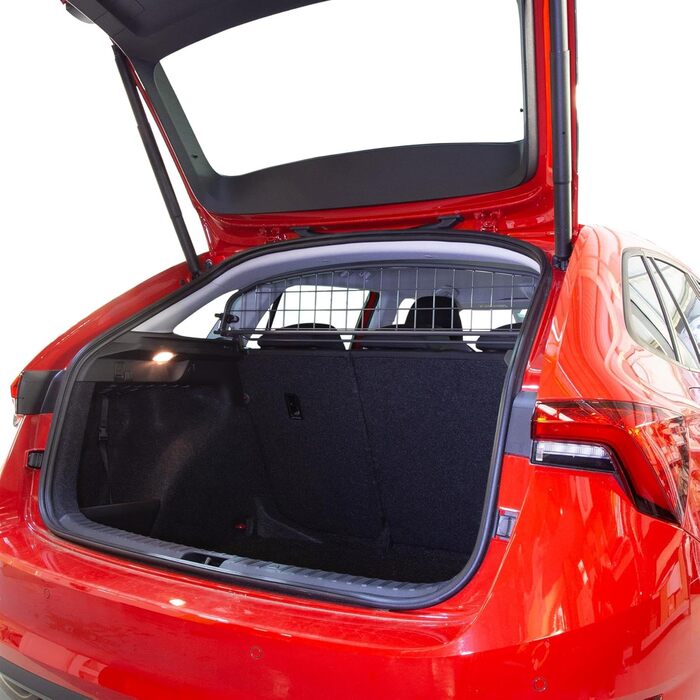 Сітка для собак Travall для Škoda Scala (2019-): спеціально для авто, захист багажника, міцне сталеве плетіння