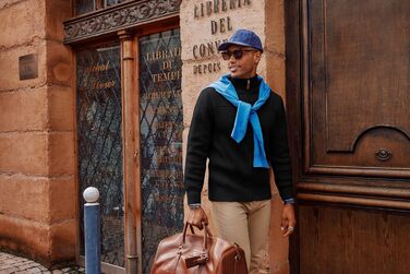 Кардиган чоловічий PJ PAUL JONES з блискавкою та стійким коміром, чорний (XXL)