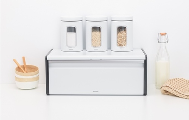 Хлібниця прямокутна BRABANTIA 236709 - Матова сталь
