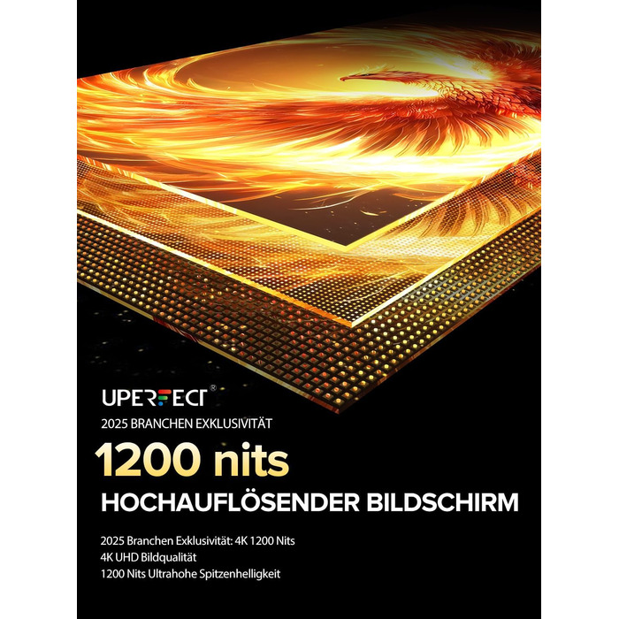 Портативний монітор UPERFECT 4K UHD 16