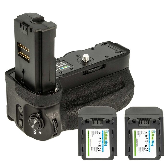 Насадка-ручка для Sony Alpha a9, a7 III, a7R III, a7RM3, 7M3 - замінник VG-C3EM (з 2 акумуляторами)