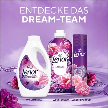 Рідкий пральний засіб Lenor Amethyst для прання білизни, 4.5 л, 100 прань