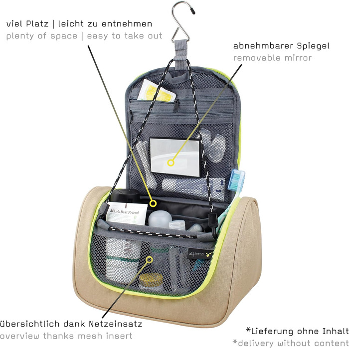 Сумка для ванної кімнати Tee-UU Hero | Міцна, зручна, різні кольори (Хакі)