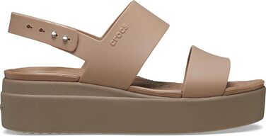 Crocs Brooklyn Wedge Sandal Latte Mushroom 38/39 EU - Стильні босоніжки на танкетці