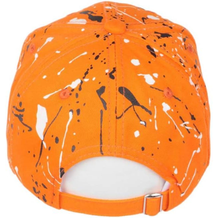 Кепка Hip Hop Honour Cap NY з принтом Paynter, оранжевого кольору, унісекс
