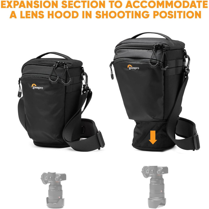 Lowepro ProTactic Toploader - фотосумка для беззеркальних/DSLR камер (4.5 л, 37x10.5x14 см)