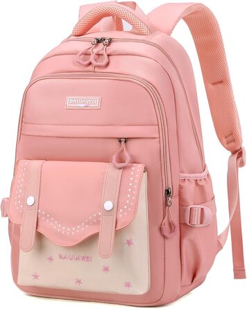 Шкільний рюкзак для дівчаток-підлітків, 2025, великий, для гімназії, старшої школи, 30L (рожевий)