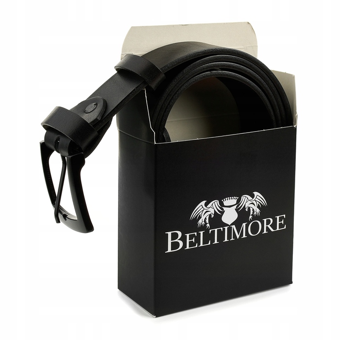 Чоловічий ремінь Beltimore, чорний