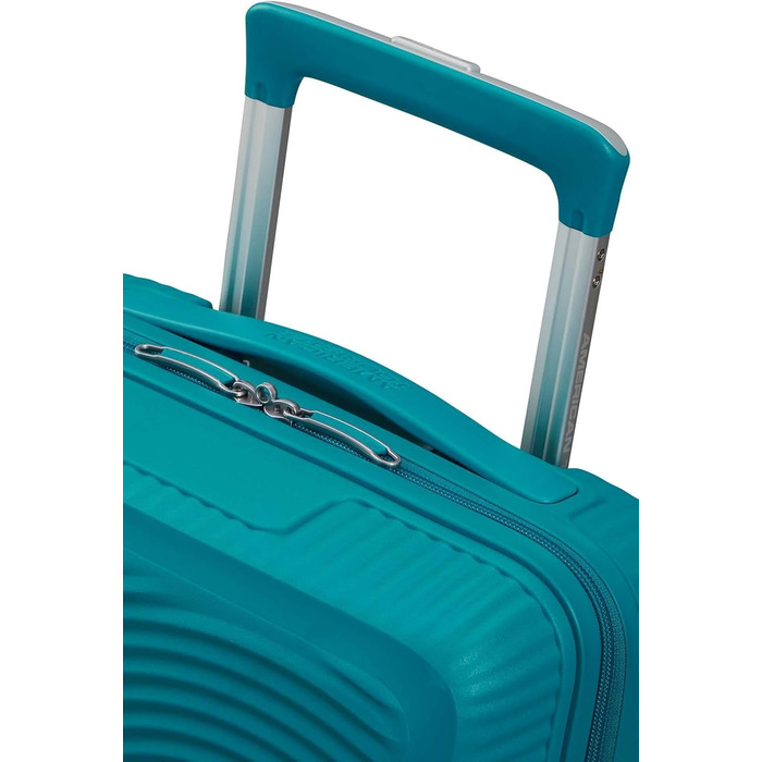 Чемодан American Tourister Hartschalenkoffer 77 см, великий, на 4 колесах, з TSA-замком, розширюваний, легкий, 97/110 л, чорний (Bass Black).