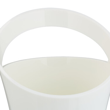 Relaxdays 2-Bottle Champagne Cooler in White