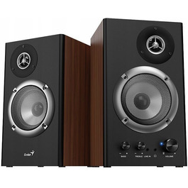 Акустична система GENIUS SP-HF1200B, 2.0, 36 Вт, дерев'яний корпус