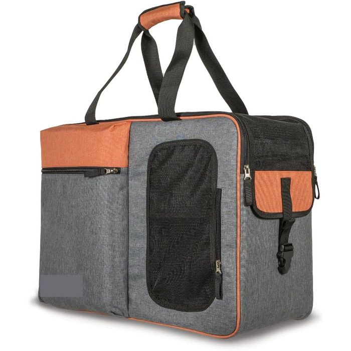 Annitaño Преміум переноска для собак, 55x40x23 см, EUWI - Водонепроникна, до 12 кг, комфортна для подорожей