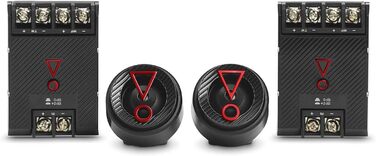 JBL Stage3 607C 2-смугова автомобільна аудіосистема 250 Вт, компонентна акустика JBL Pro Sound, набір динаміків з 16 см мідбасами та твітерами для авто