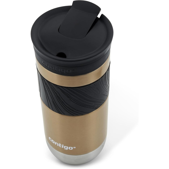 Contigo Byron 2.0 Stainless Steel Thermobecher - Leakproof Travel Coffee Mug, 16oz, BPA-Free, Keeps Drinks Hot for 6 Hours