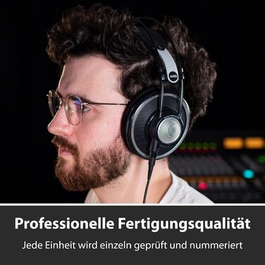 AKG K702: Відкриті навушники-студійні референси преміум-класу (без Bluetooth)