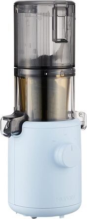 Hurom Slow Juicer | Vegetable and Fruit Juicer | H310 | Easy to Clean & Quiet Motor Electric Juicer with Strainer Filter | 150 Watt | BPA Free | Slim Design | 220ml, Sky Blue