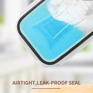 36 пластикових контейнерів Skroam з кришкою - контейнери для зберігання з кришкою, BPA-free, для крупи, борошна, цукру, макаронів та організації кухні