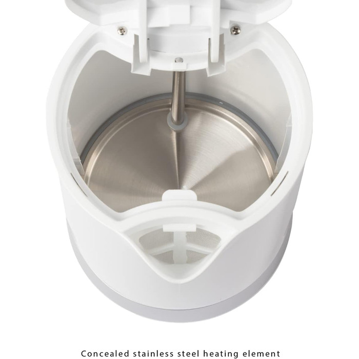 Електричний чайник Clatronic WK 3837: скляний, 1,7 л, без BPA, з підсвічуванням