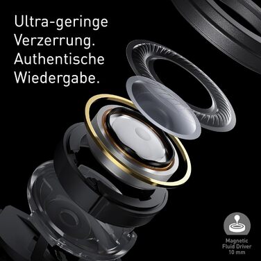 Technics EAH-AZ100E-S Бездротові навушники з активним шумозаглушенням, 10 мм драйвер, Multipoint Bluetooth, AI Voice Focus, срібного кольору