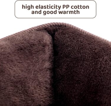 Килимок для котів та собак Hollypet, м'яке ліжко для тварин, 55x45x15 см, колір кава