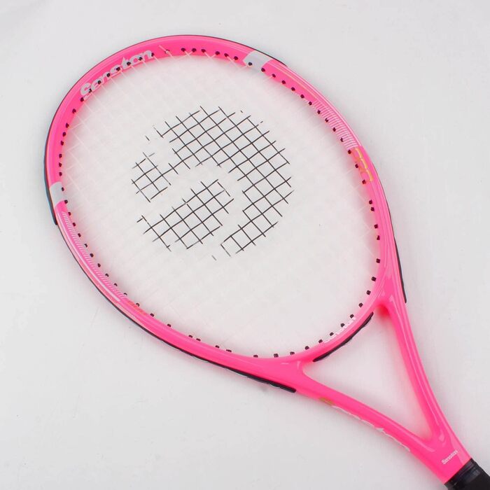 Senston Tennis Racket Set - Professional Training Racket for Women & Men with Tennis Bag, Overgrip, Vibration Dampener (Pink, 27 Inch)