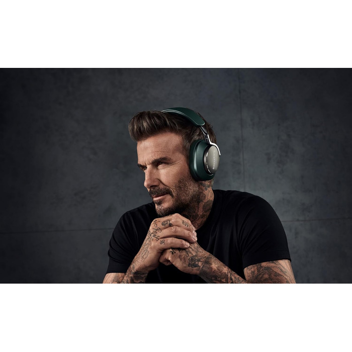Навушники Bowers & Wilkins Px8: бездротові, з активним шумозаглушенням, Bluetooth 5.0, швидка зарядка, 30 годин відтворення, мікрофон (Over-Ear, зелені)