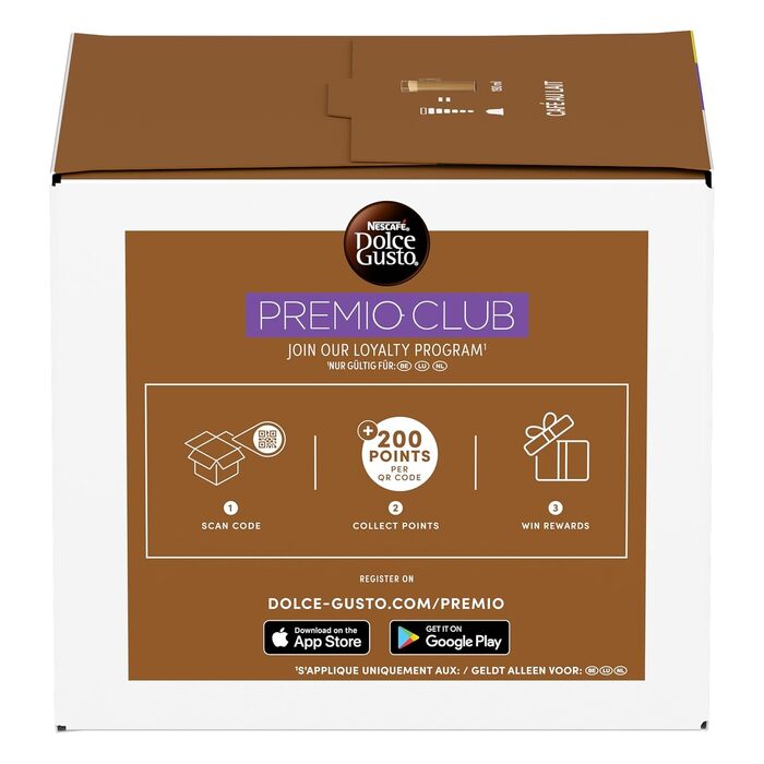 Капсули для кави NESCAFÉ Dolce Gusto Café au Lait, 300 г (набір 3х30 капсул)