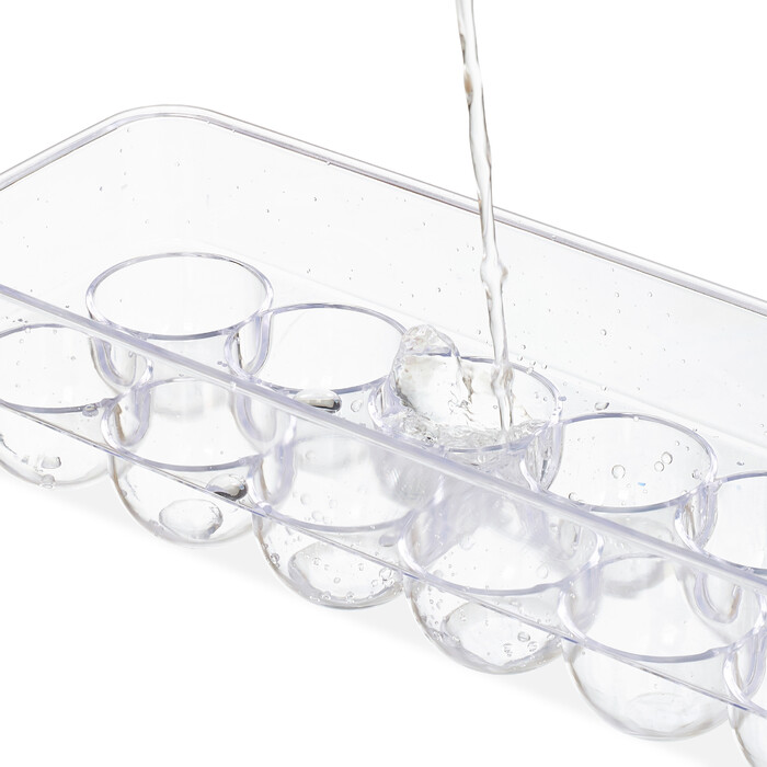 Relaxdays Refrigerator Egg Box - 12 Eggs