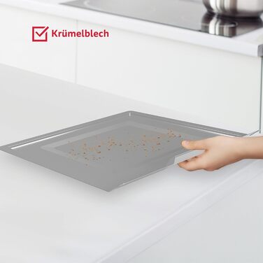 Міні-піч ICQN 50L з конвекцією, 1800 Вт, підсвічуванням, 5 функцій, таймером на 60 хв, з набором деко, 20 літрів