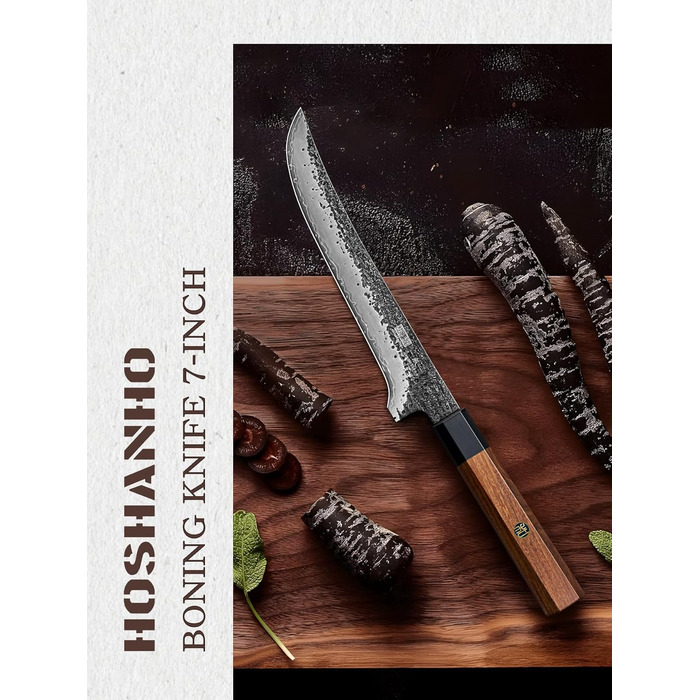 Професійний японський кухонний ніж HOSHANHO Gyuto 20 см для м'яса та овочів, ніж-шеф