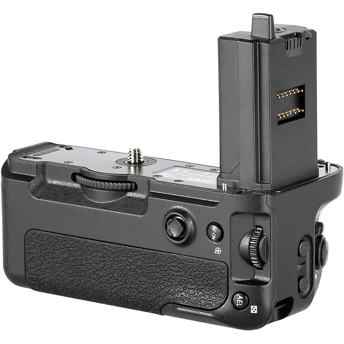 Грип для камери Sony Alpha (A7RIV, A7SIII, A7IV, A9II) з подвійним акумулятором, подібний до VG-C4EM, чорний