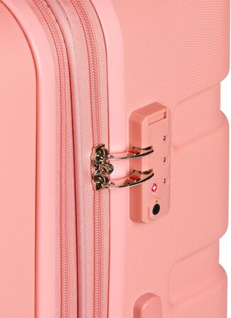 Чемодан SwissGear 7366 Hardside з розширенням та спін-колесами, середній, 23 дюйми, коралловий мандарин