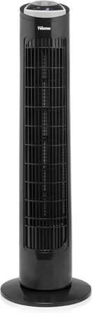 Турбовентилятор Tristar VE-5865: 3 швидкості, таймер, осциляція 80°, білий