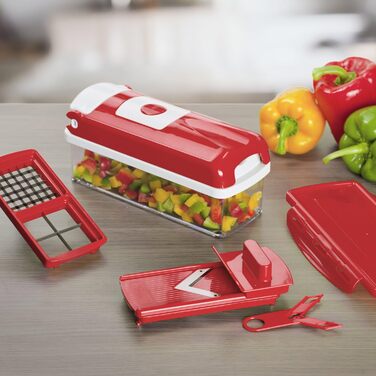 Набір для нарізки овочів Genius Nicer Dicer Smart Julietti (16 частин) з нержавіючої сталі