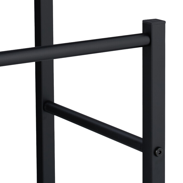 Relaxdays Towel Rack 2 Bars & Shelf