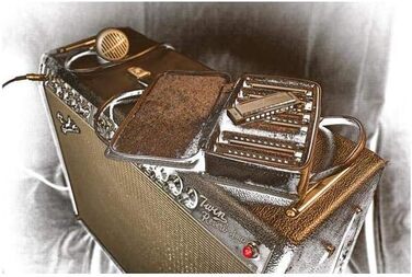 Гармоніка Fender Blues Deluxe, тональність G, 10 отворів, нікель-хром, з чохлом
